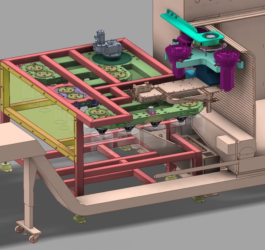Ontwerpen van gereedschappenmagazijn